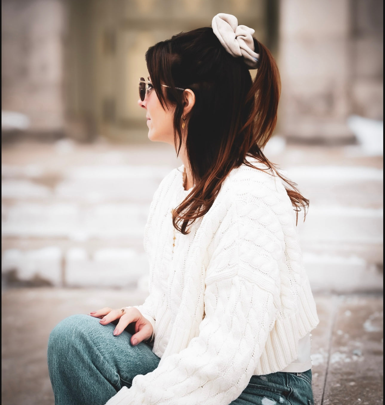 BOHO SOUL - CHOUCHOU GÉANT (CRÈME)