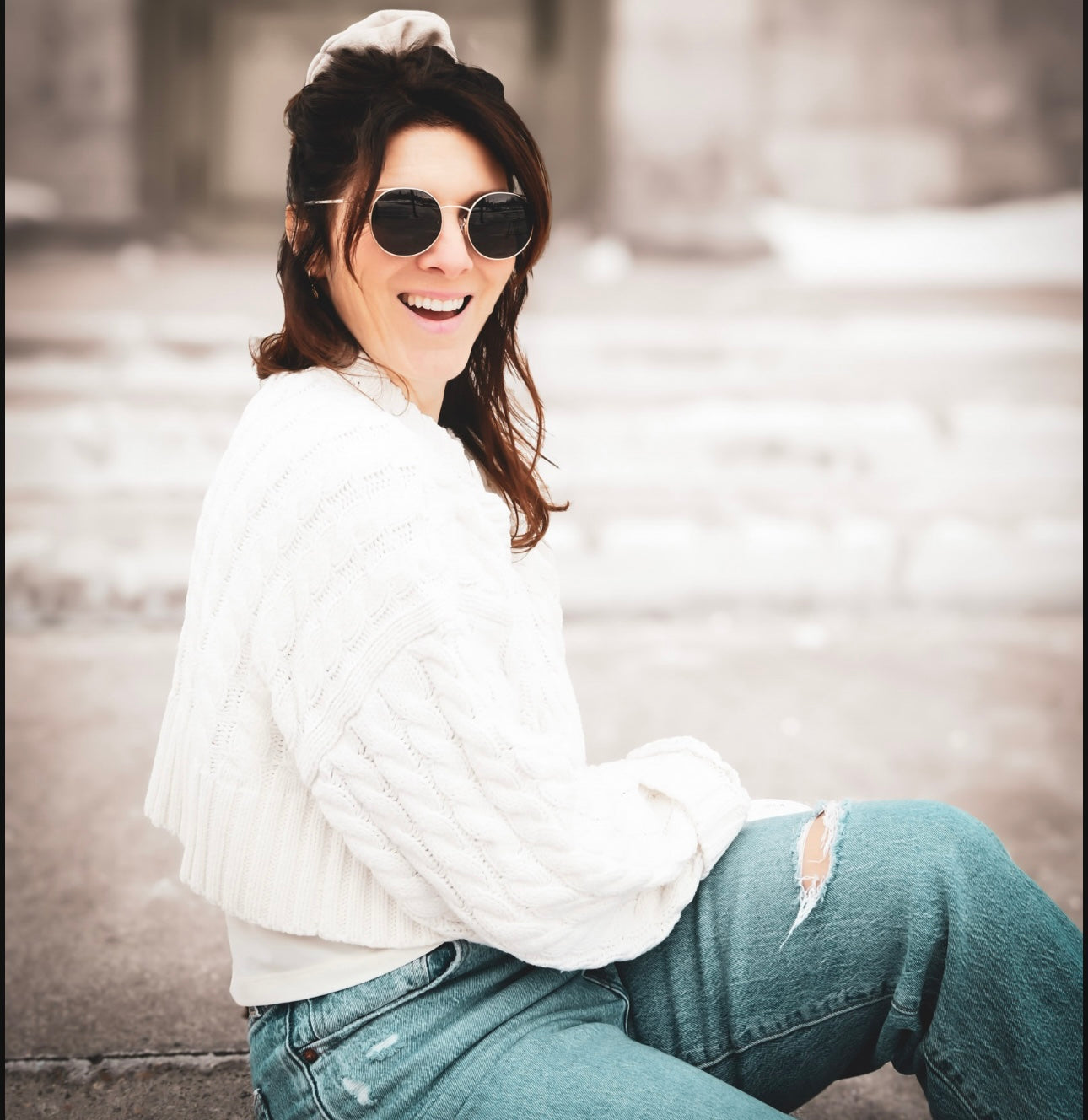 BOHO SOUL - CHOUCHOU GÉANT (CRÈME)