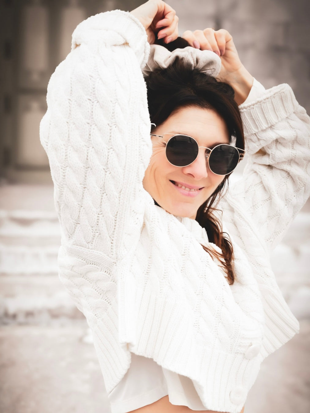 BOHO SOUL - CHOUCHOU GÉANT (CRÈME)